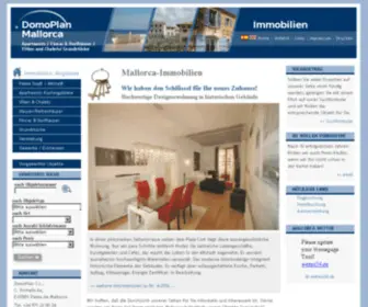 Domo-Plan.com(Inmobiliaria Mallorca) Screenshot