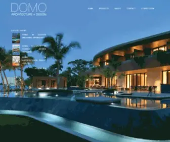 Domodesignstudio.com(DOMO ARCHITECTURE) Screenshot