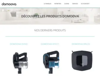 Domoova.com(Electroménager nouvelle génération) Screenshot