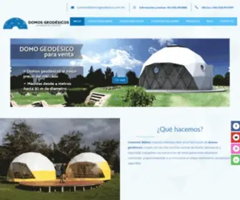 Domosgeodesicos.com.mx(Domos) Screenshot