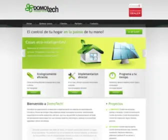 Domotech.cl(Energia Verde) Screenshot