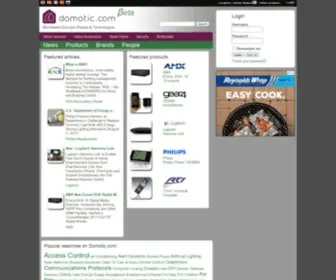 Domotic.com(Domotic) Screenshot