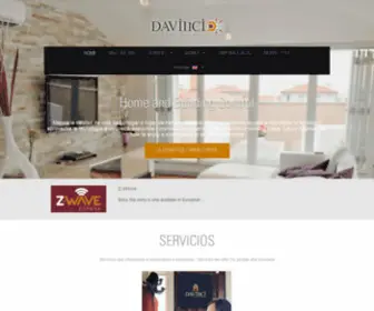 Domoticadavinci.com(Página web de Domótica DaVinci) Screenshot