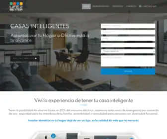 Domoticafibaro.com.ar(Life2Better, Domotica Fibaro) Screenshot