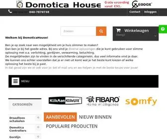 Domoticahouse.nl(Domotica House) Screenshot