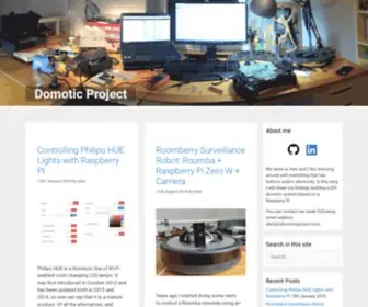 DomoticProject.com(Domotic Project) Screenshot