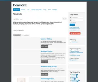 Domoticz.info(Aktualności) Screenshot