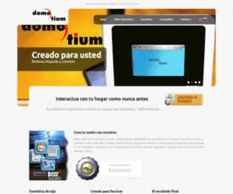 Domotium.com(Domotium) Screenshot