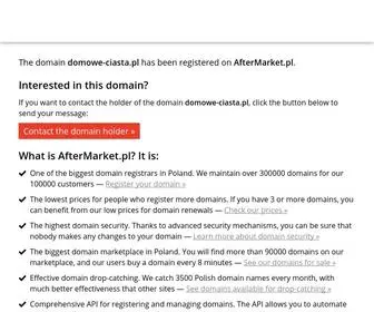 Domowe-Ciasta.pl(Ciasta na zamówienie) Screenshot