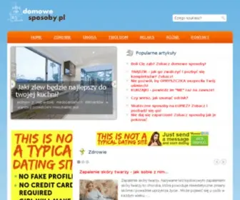 Domowe-Sposoby.pl(Porady domowe) Screenshot
