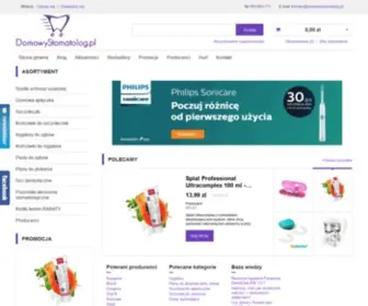 Domowystomatolog.pl(Sklep dentystyczny) Screenshot