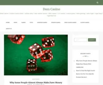 Dompetcasino.org Screenshot