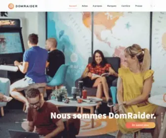 Domraider.com(Conquer the future) Screenshot