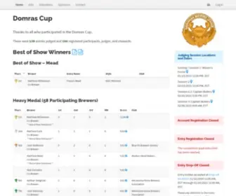 Domrascup.com(Domras Cup) Screenshot