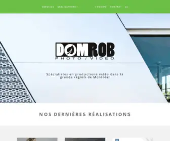 Domrob.ca(Accueil) Screenshot