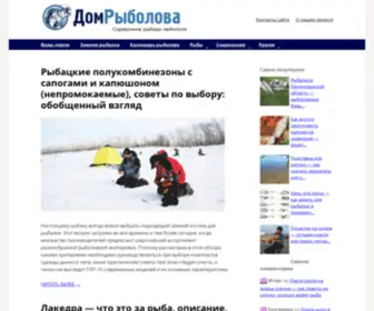 Domrybolova.ru(Дом рыболова) Screenshot