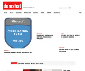 Domshat.com(Home) Screenshot