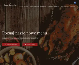 Domsmakow.pl(Restauracja DOM SMAKÓW) Screenshot