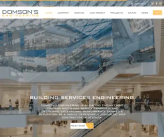 Domsons.com(Domson's Engineering) Screenshot