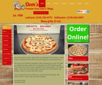 Domspizza.com(Domspizza) Screenshot