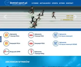 Domtel-Sport.pl(Elektroniczny Pomiar Czasu) Screenshot