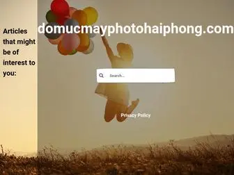 Domucmayphotohaiphong.com(Domucmayphotohaiphong) Screenshot
