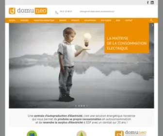 Domuneo.com(Economies d’energie) Screenshot