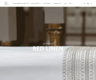 Domus-Home.com(Contemporary homewares & linens for asia) Screenshot