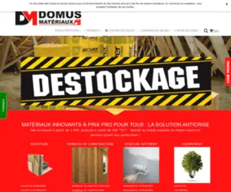 Domus-Materiaux.fr(Domus Matériaux) Screenshot