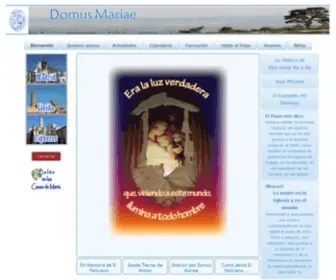 Domusmariae.es(Domus Mariae) Screenshot