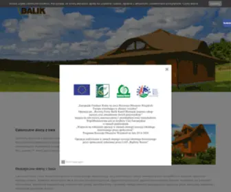 Domy-Balik.pl(Domy z bali całoroczne) Screenshot