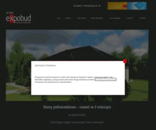 Domy-Expobud.pl(Domy Expobud) Screenshot