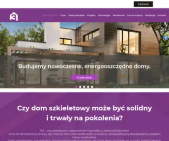 Domy3Q.pl(Prefabrykowane domy energooszczędne) Screenshot