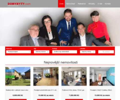 Domybyty.com(Vojtěch Vaníček) Screenshot