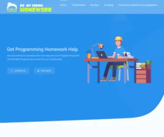 Domycodinghomework.com(Programming Homework Help) Screenshot