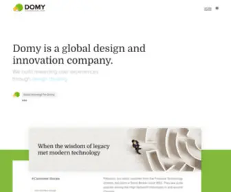 Domyinc.com(Design and Innovation Company) Screenshot