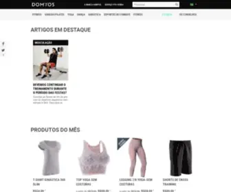 Domyos.com.br(Domyos por Decathlon) Screenshot