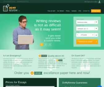 Domyreview.net(Get Help with 'Do My Review' Request) Screenshot