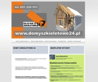 Domyszkieletowe24.pl(Domy szkieletowe) Screenshot