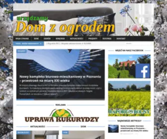 DomZogrodem.pl(Strona główna) Screenshot