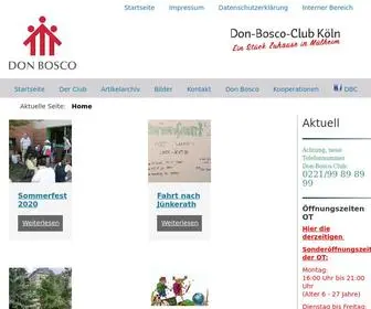 Don-Bosco-Club.de(Köln) Screenshot