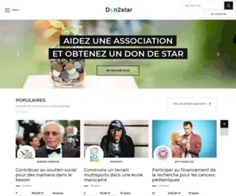 Don2Star.com(Une star) Screenshot