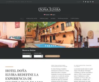 Dona-Elvira.com(Bed) Screenshot