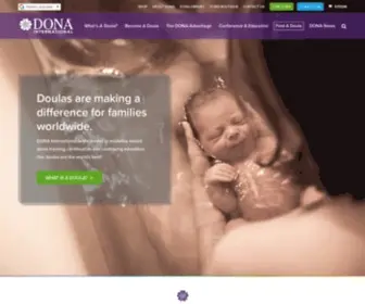 Dona.org(DONA International) Screenshot