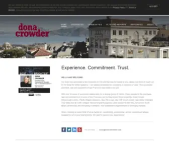 Donacrowder.com(San Francisco Bay Area Real Estate) Screenshot