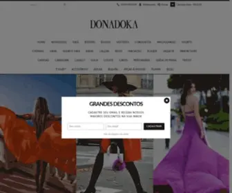 Donadoka.com.br(Página inicial) Screenshot