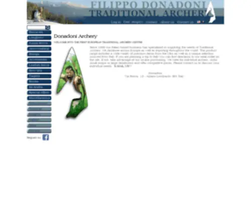 Donadoniarchery.com(Donadoniarchery) Screenshot