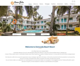 Donajulia.in(Dona Julia Beach Resort) Screenshot