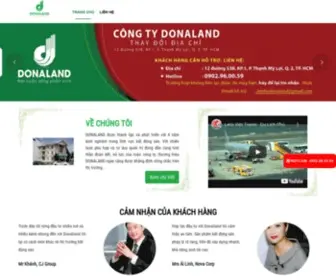 Donaland.com(N vinh) Screenshot