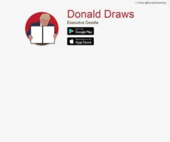 Donalddraws.com(Donald Draws) Screenshot